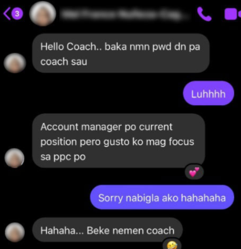 Account manager asking to focus on PPC