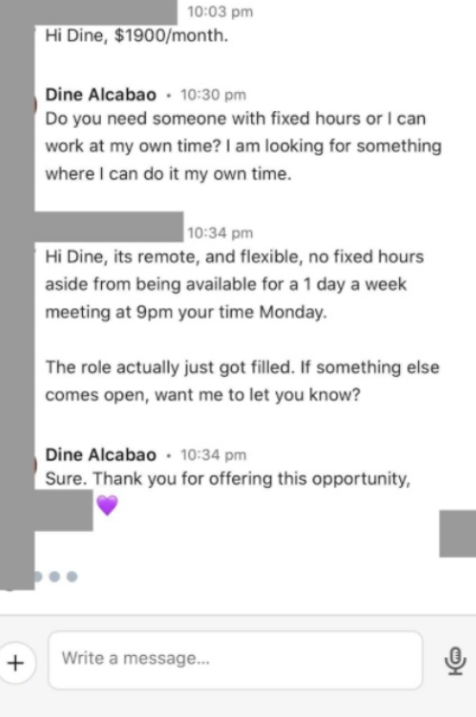 Flexible remote PPC role offer